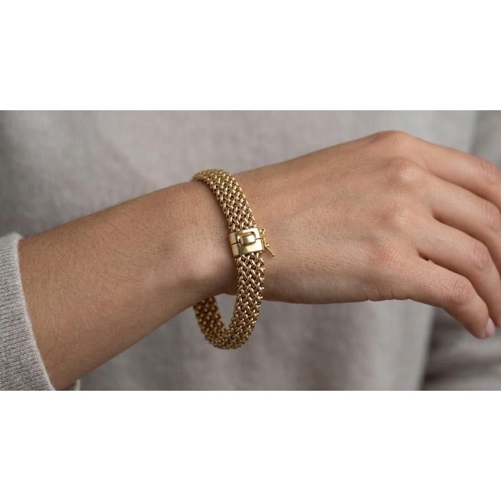 Bracciale in Oro Giallo 18 Kt