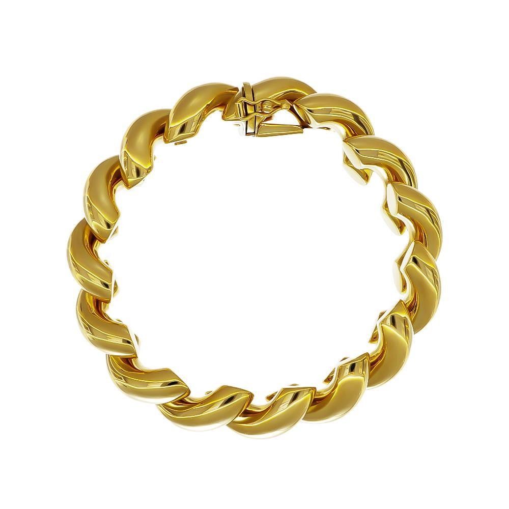 Bracciale In Oro Giallo 18 Kt