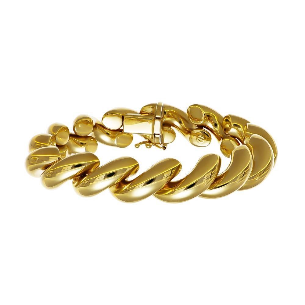 Bracciale In Oro Giallo 18 Kt