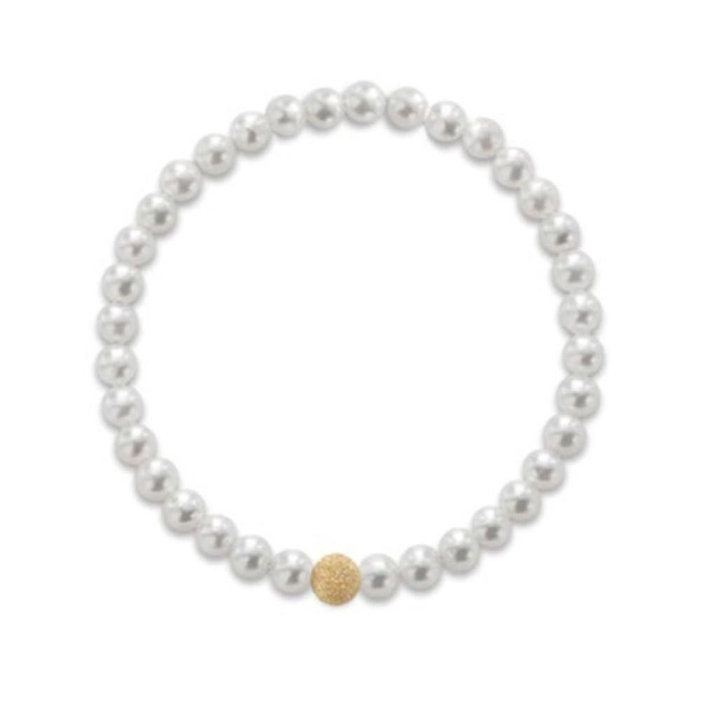 Bracciale Le Lune Young Elastico In Oro Giallo 18Kt