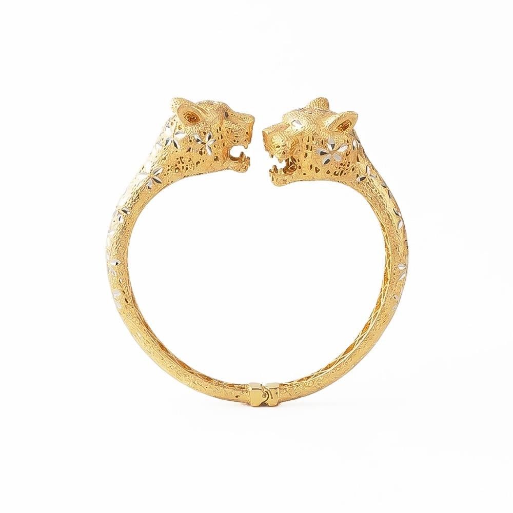 Bracciale Pantere in Oro Giallo 18 Kt