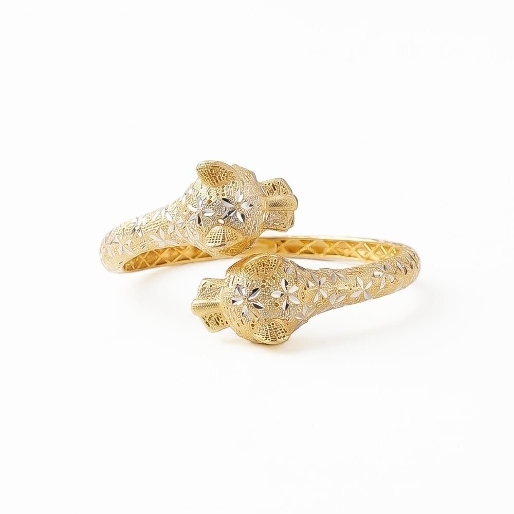 Bracciale Pantere in Oro Giallo 18 Kt