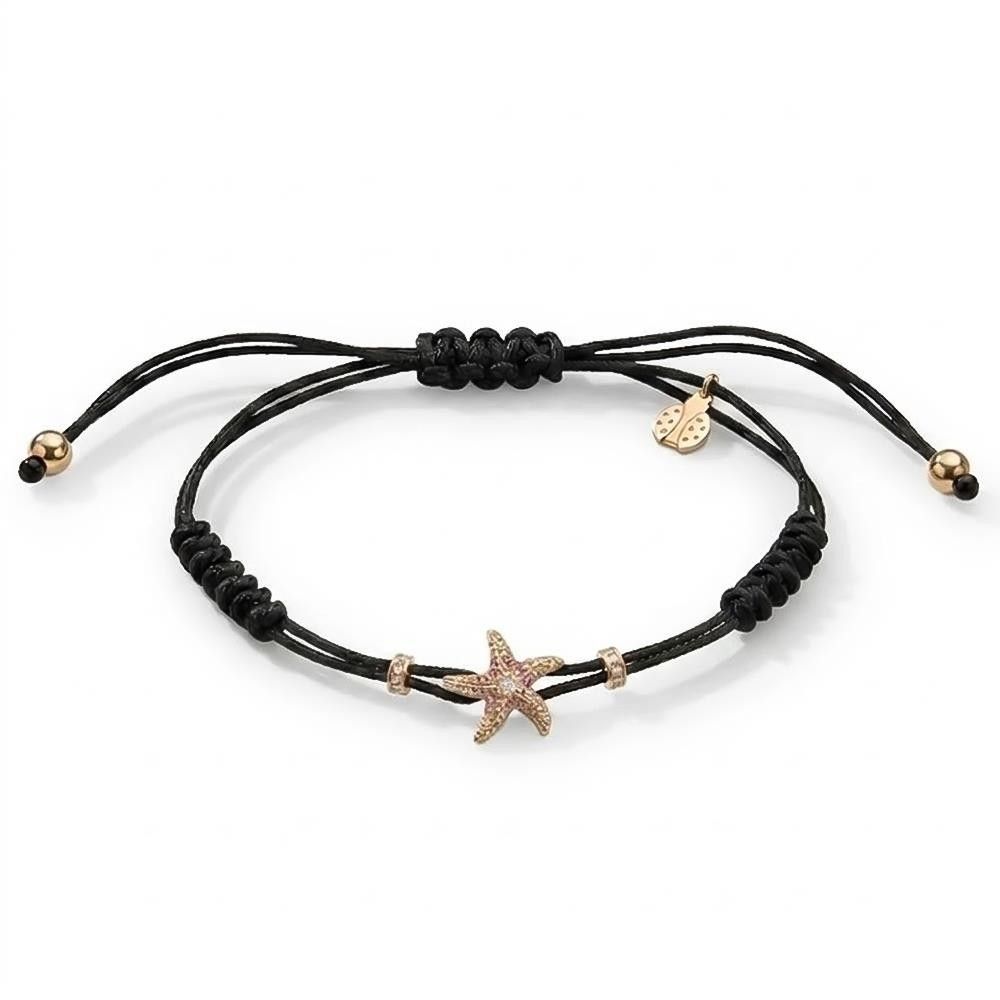 Bracciale Pippo Perez Stella Marina in Oro e Zaffiri Rosa