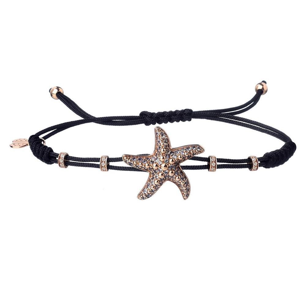 Bracciale Pippo Perez Stella Marina Small Diamanti Brown
