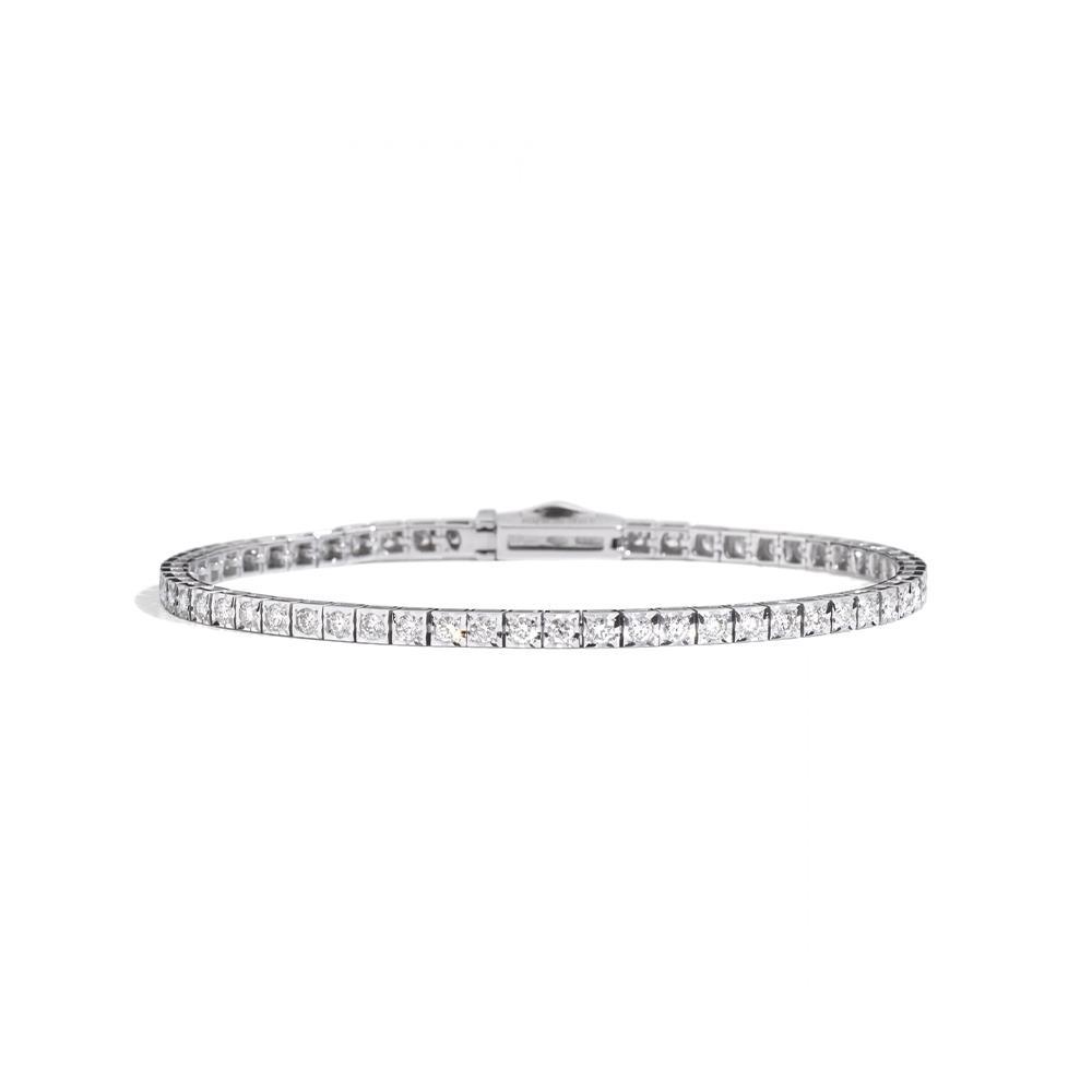 Bracciale Recarlo Anniversary in Oro Bianco 18 Kt 2,40 ct.