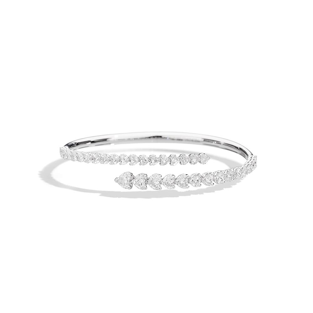 Bracciale Recarlo Anniversary Love in Oro Bianco 18 Kt 3,72 ct.