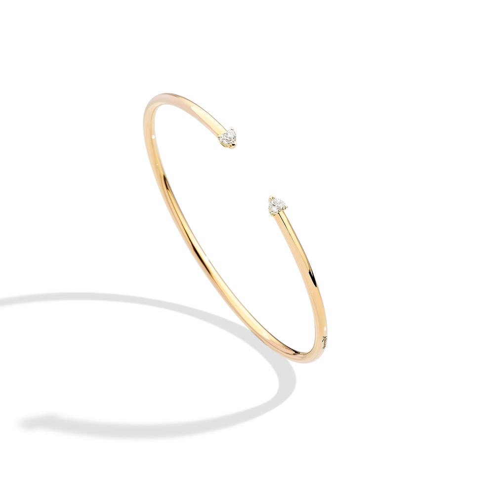 Bracciale Recarlo Anniversary More in Oro Giallo 18 Kt 0,29 ct.