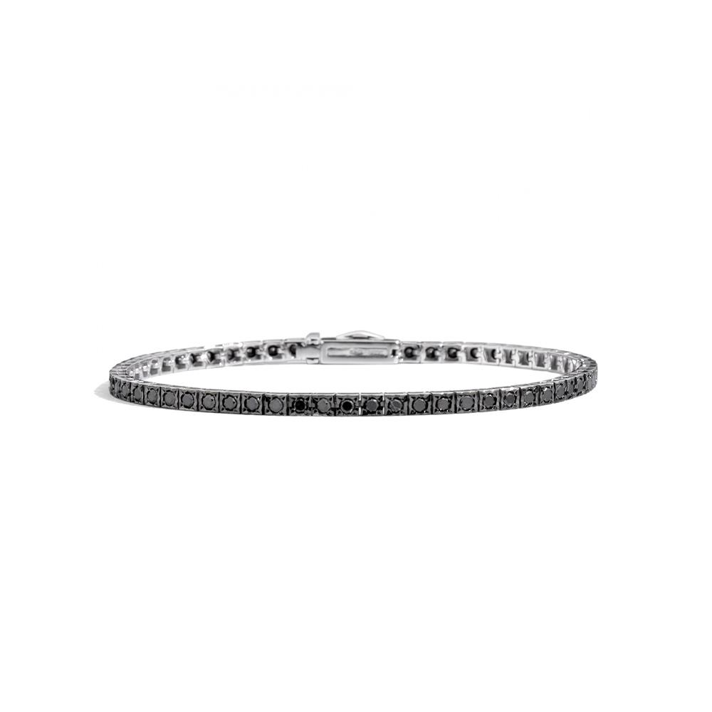 Bracciale Recarlo Anniversary Tennis in Oro Bianco 18 Kt 1,04 ct.