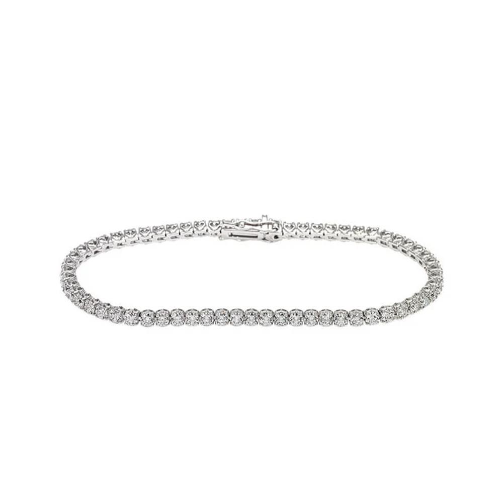 Bracciale Recarlo Anniversary Tennis in Oro Bianco 18 Kt 1,18 ct.