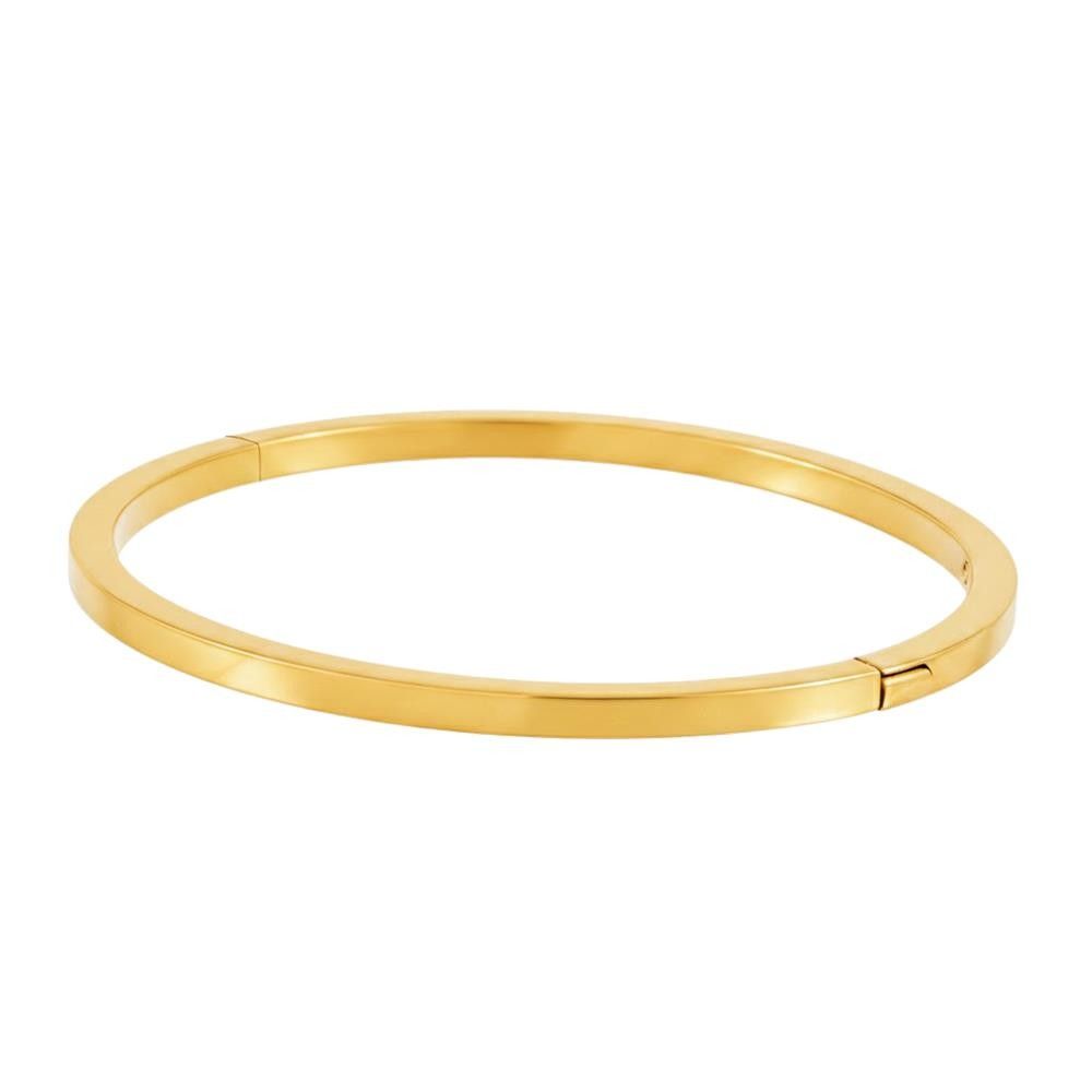 Bracciale Rigido in Oro Giallo 18 Kt