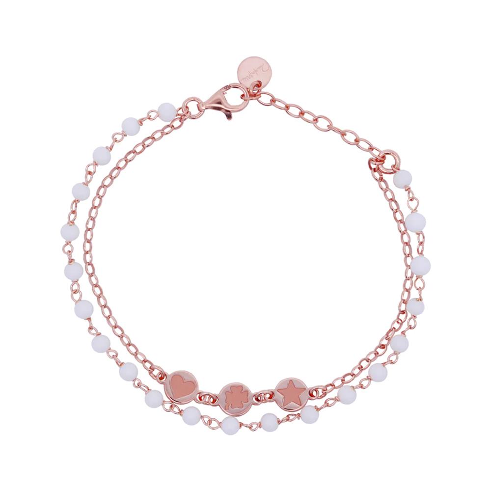 Bracciale Rue Des Mille Gipsy White Doppio Filo