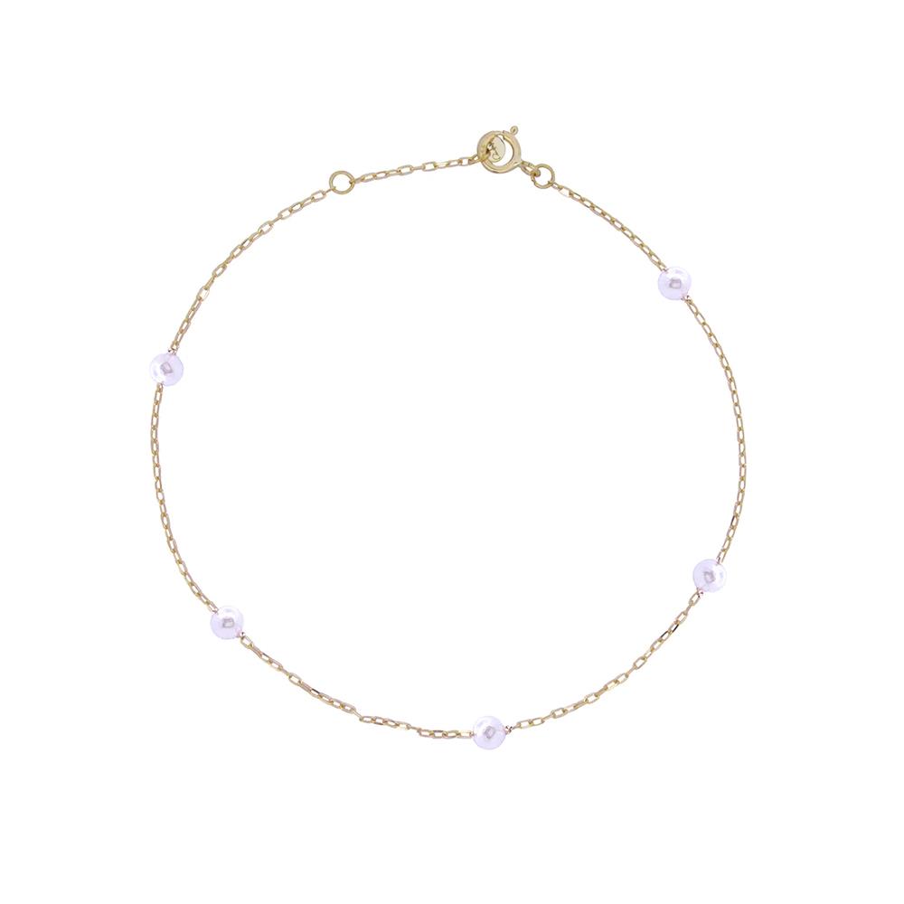 Bracciale Rue Des Mille Golden Mate con Mini Perle