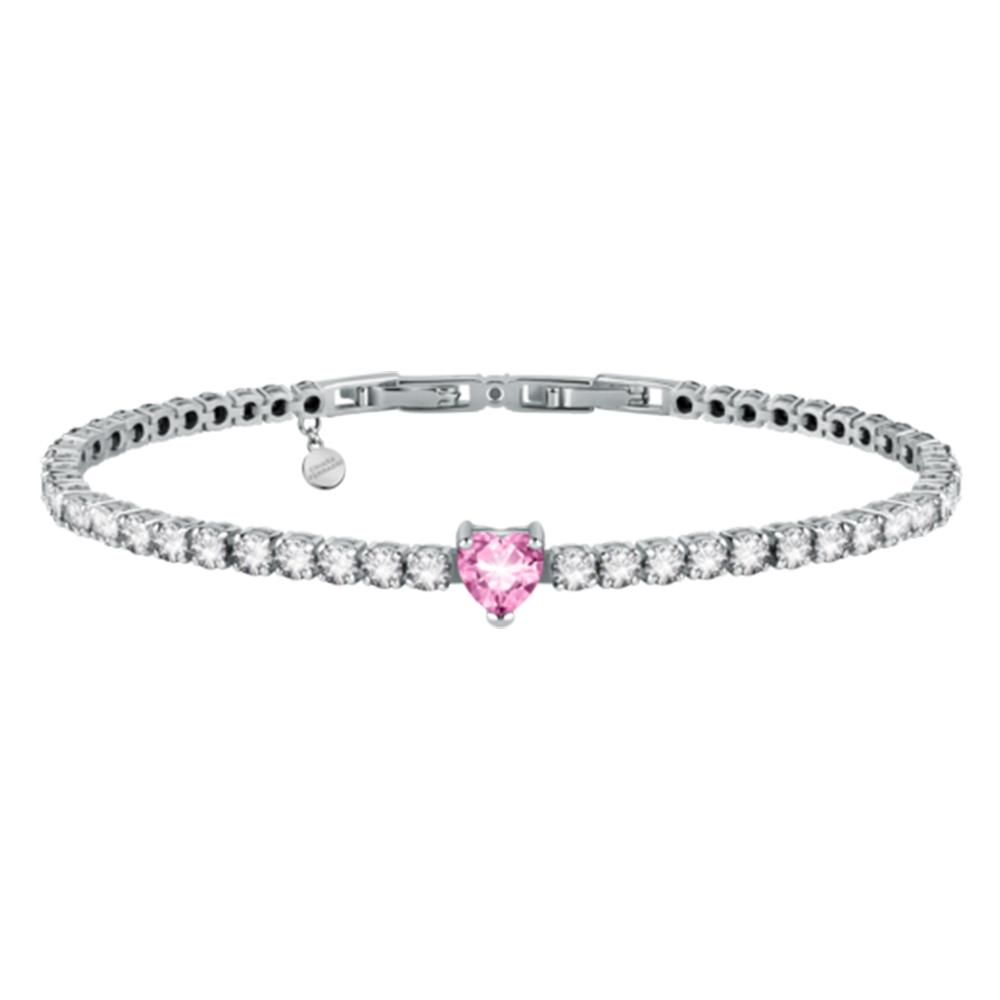 Bracciale Tennis Chiara Ferragni Brand Diamond Heart