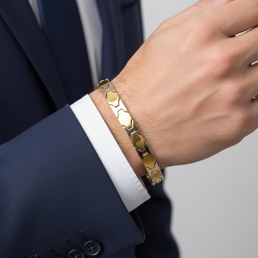 Bracciale Uomo in Oro 18 Kt