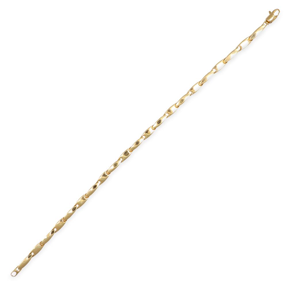Bracciale Uomo in Oro Giallo 18 Kt
