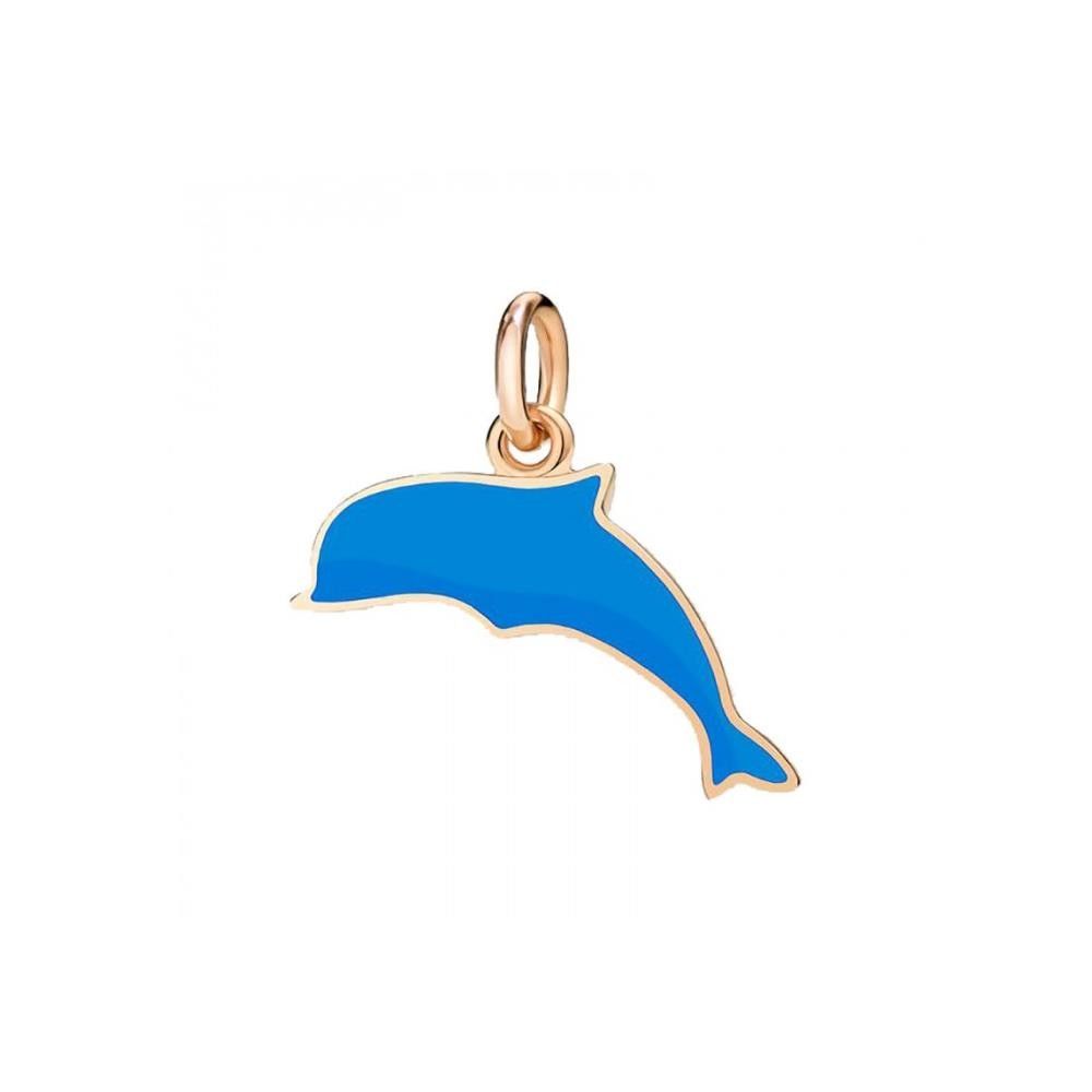 Charm Dodo Delfino Smalto Blu