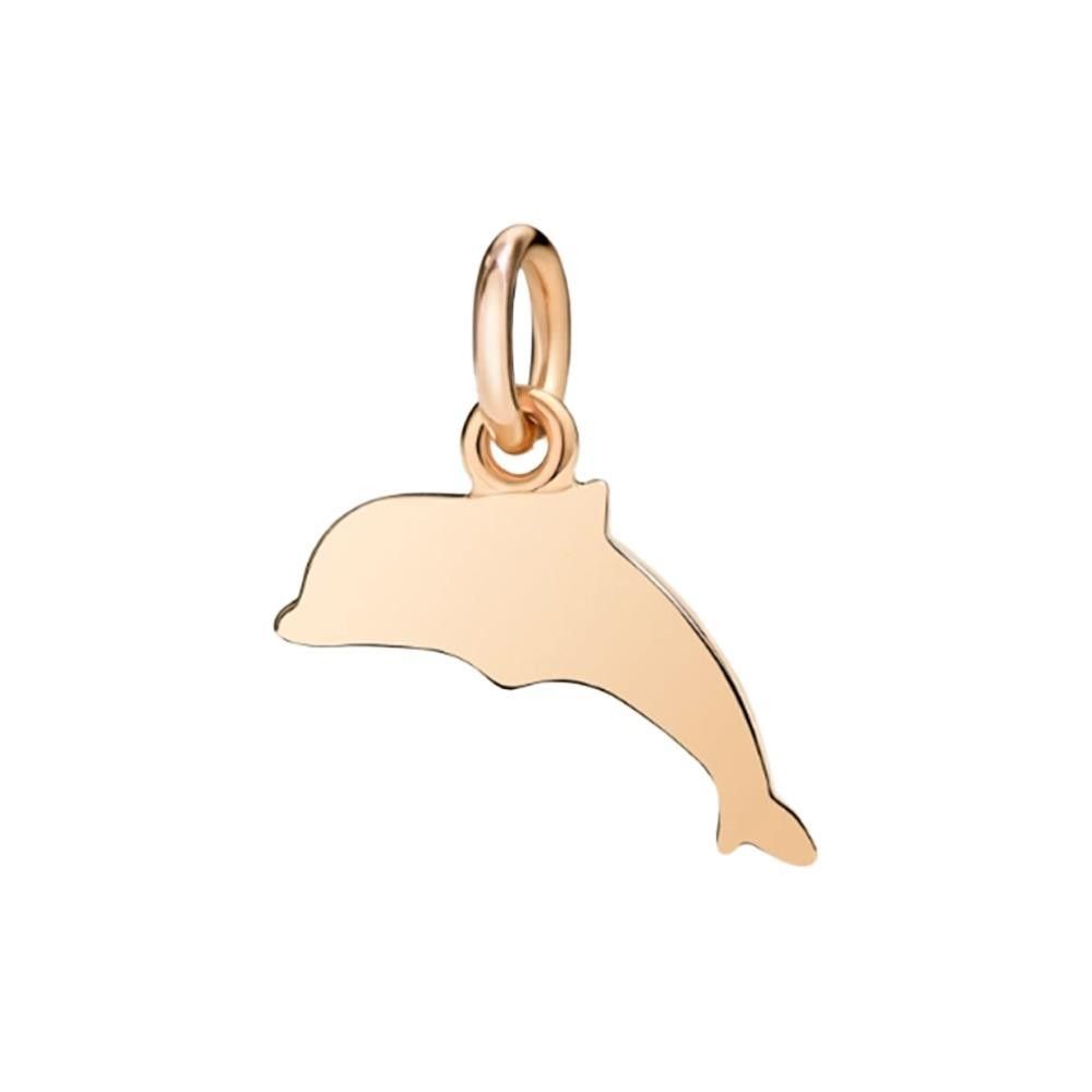Charm Dodo Oro Rosa 9 Kt Delfino