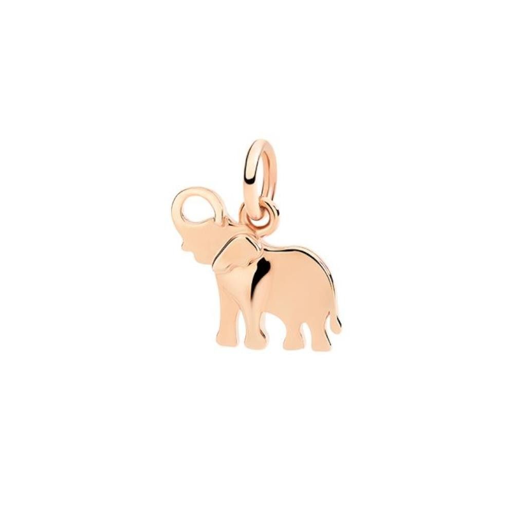 Charm Dodo Elefante oro rosa