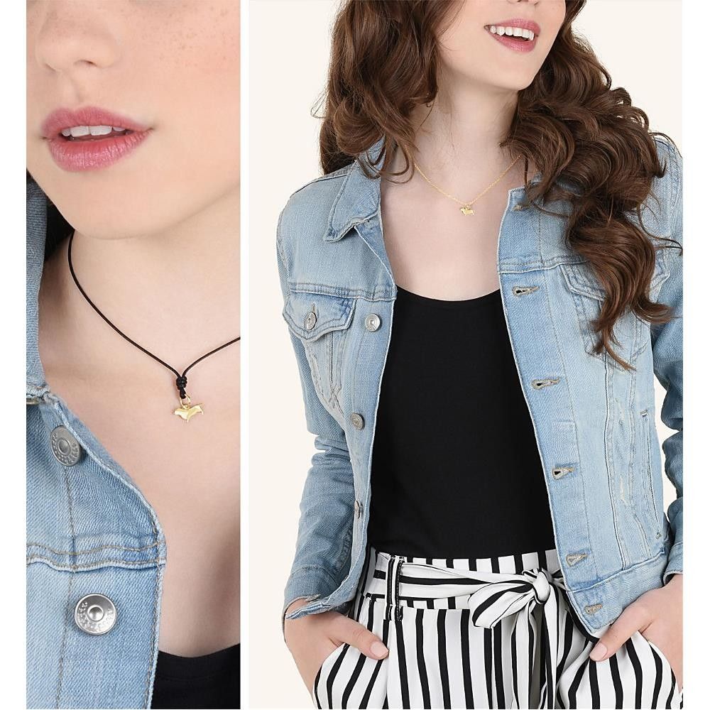 Charm Dodo Oro Giallo Bassotto