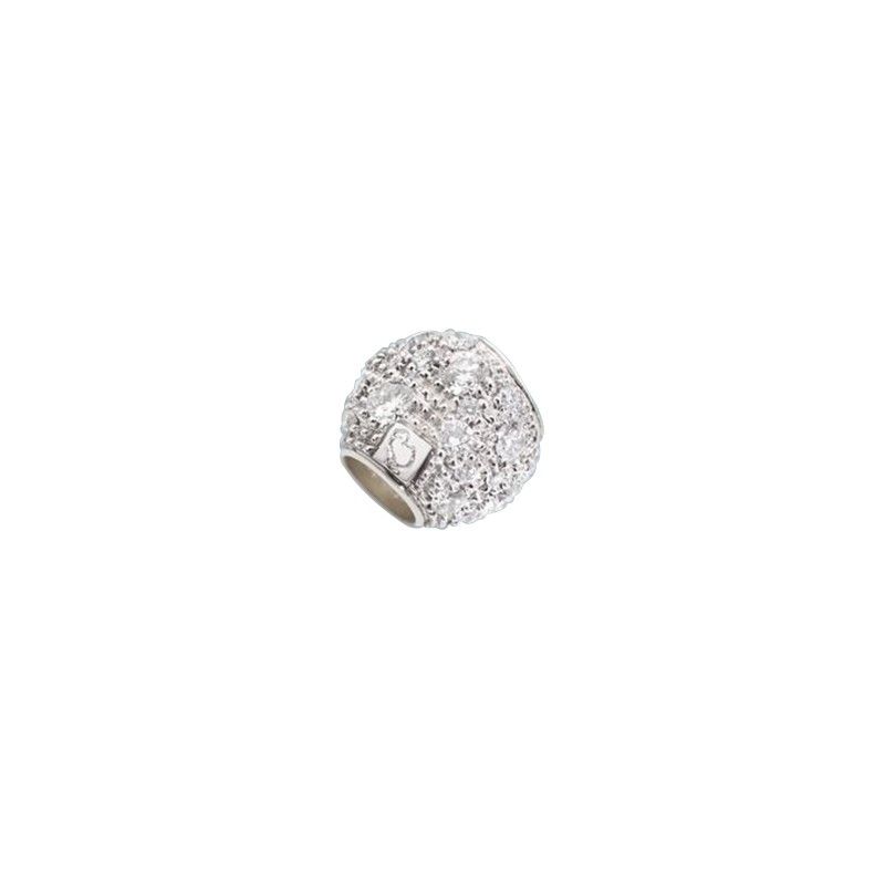 Componente Dodo Pepita Preziosa oro bianco diamante