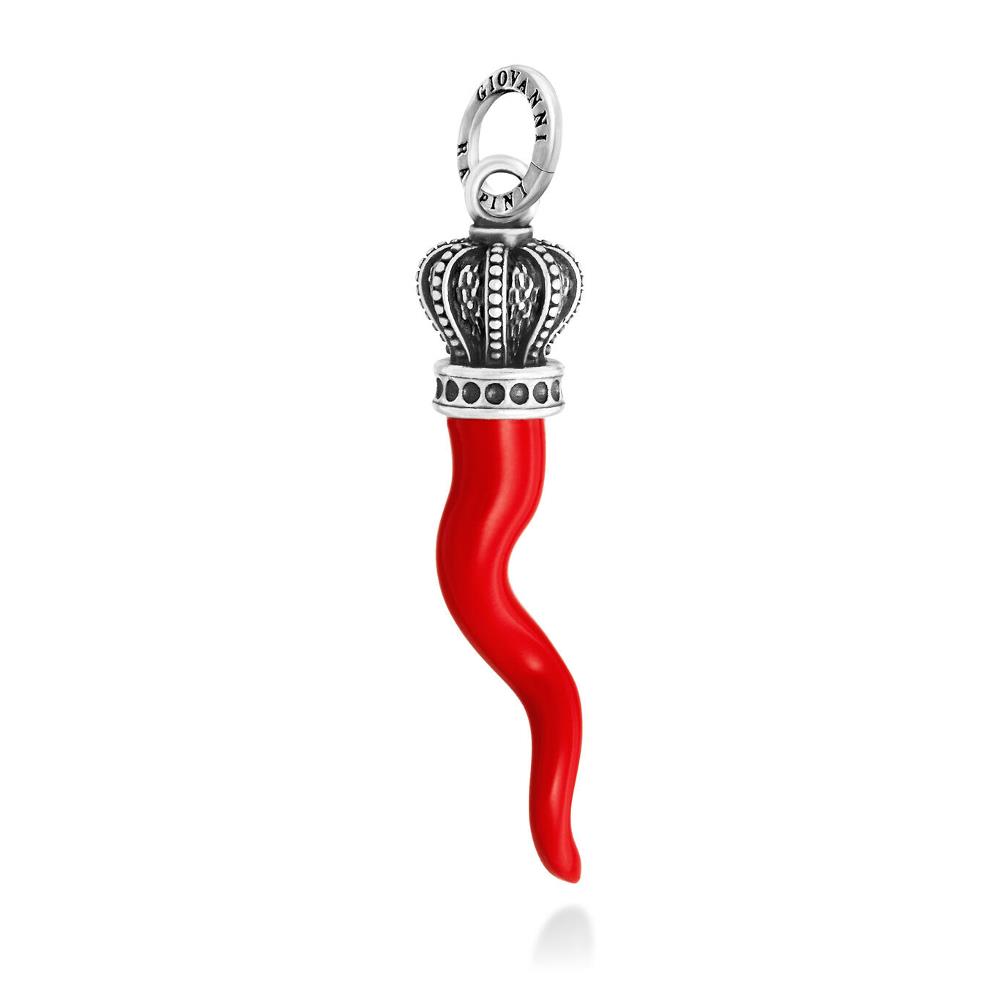 Charm Giovanni Raspini Corno Rosso Corona