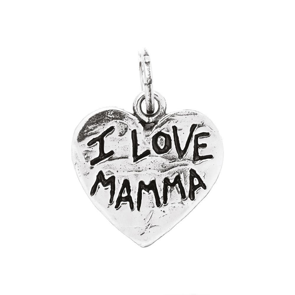 Charm Giovanni Raspini Cuore "I Love Mamma"