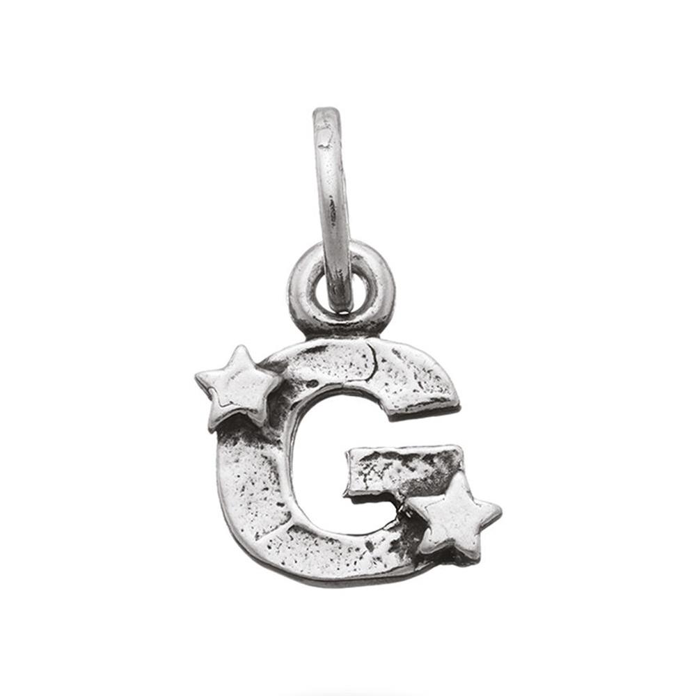 Charm Giovanni Raspini "G" Con Stelle