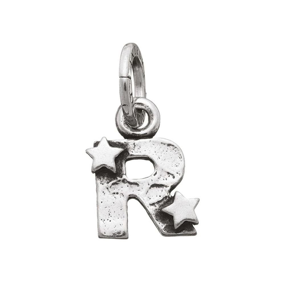 Charm Giovanni Raspini "R" Con Stelle