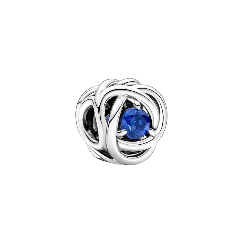 Charm Pandora Cerchio Eterno Blu Settembre