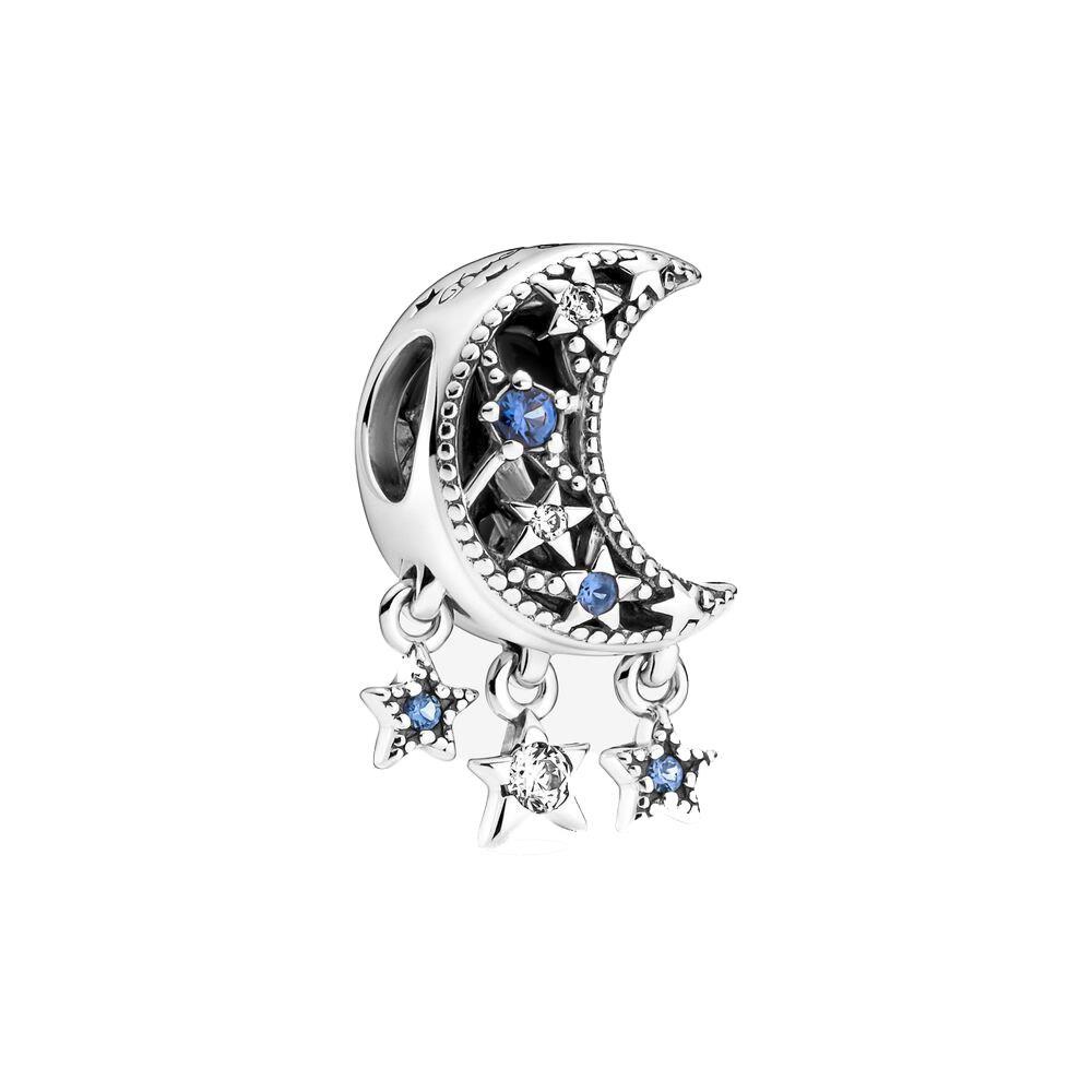 Charm Pandora Luna E Stelle In Argento