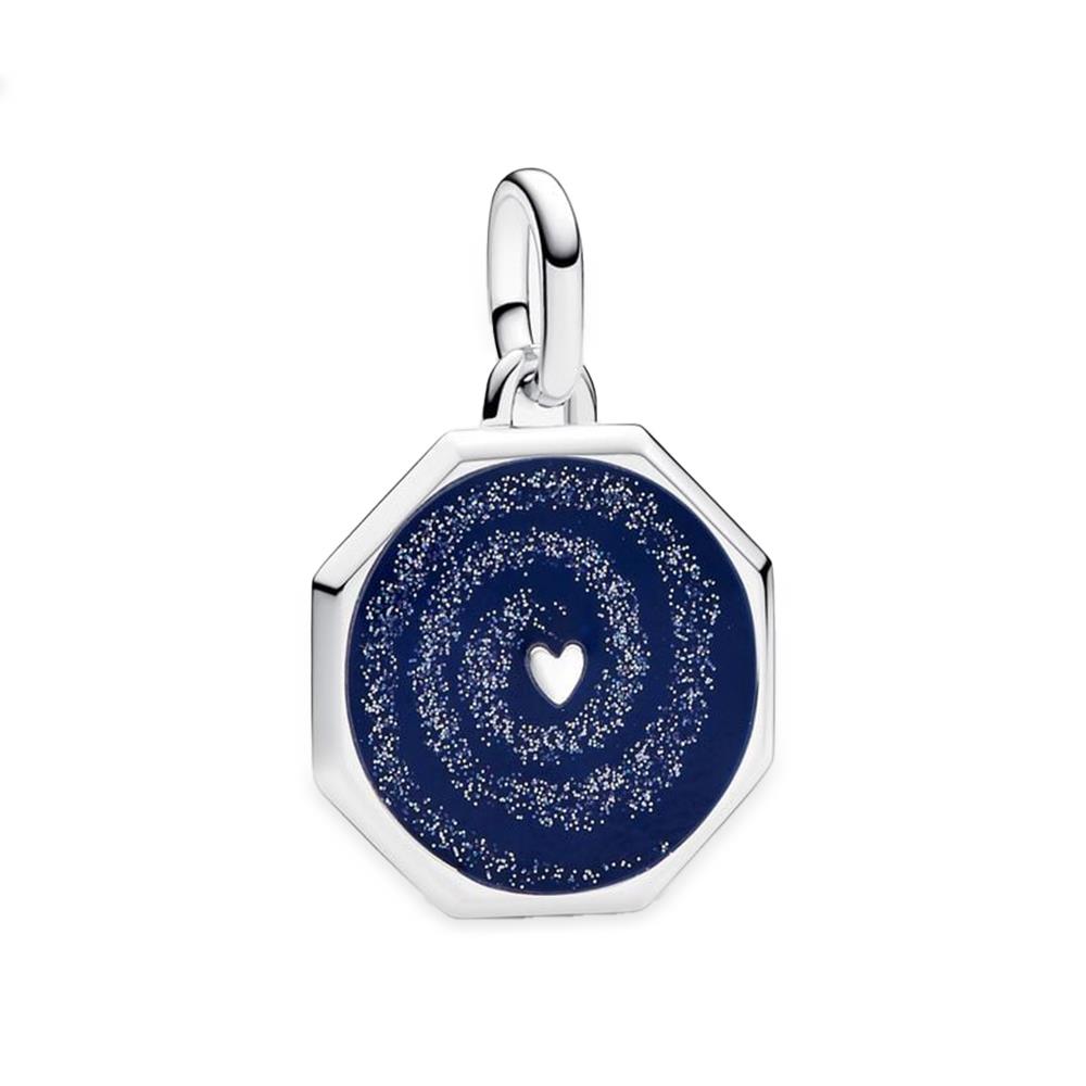 Charm Pandora ME Medallion Galaxy Heart