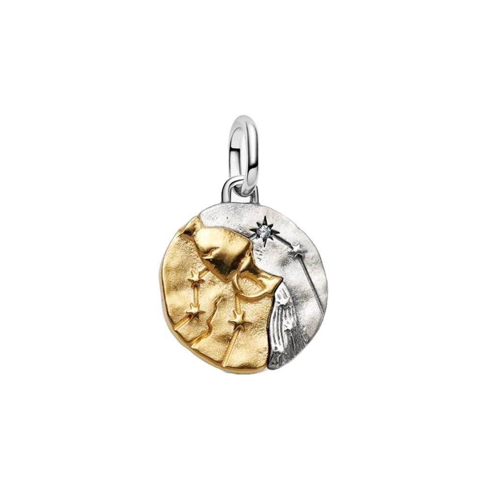 Charm Pandora Medallion Acquario