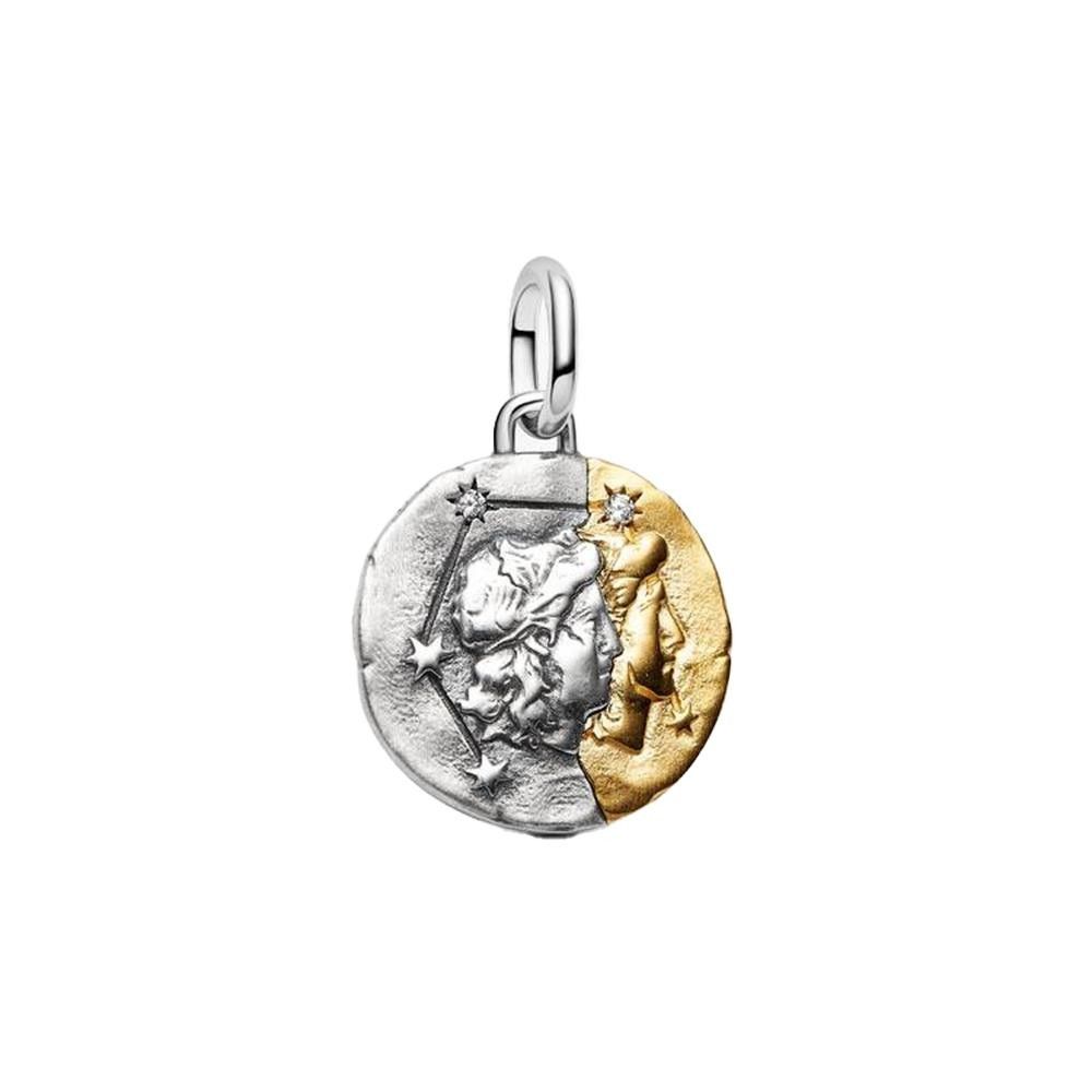 Charm Pandora Medallion Gemelli