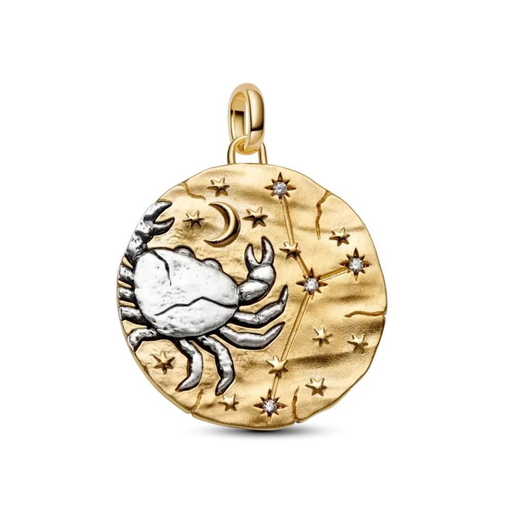 Charm Pandora Medallion XL Cancro "Intuitio Animi"