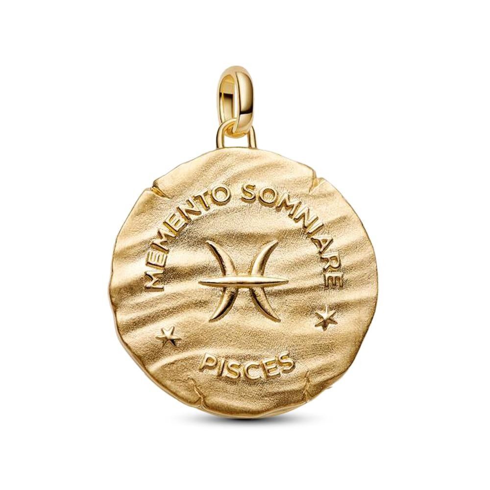 Charm Pandora Medallion XL Pesci "Memento Somniare"