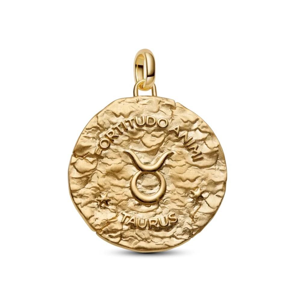 Charm Pandora Medallion XL Toro "Fortitudo Animi"