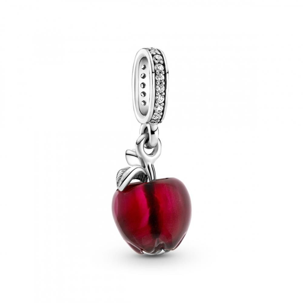 Charm Pandora Mela Rossa In Argento