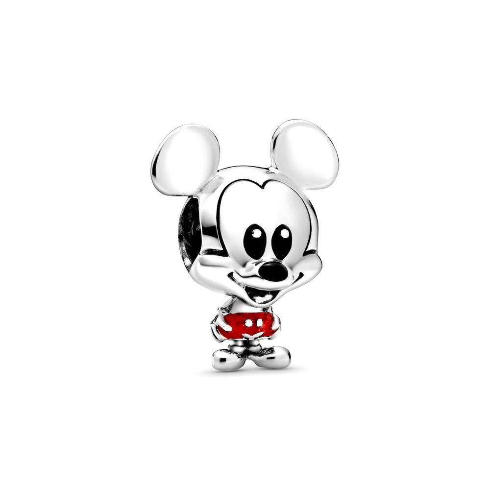 Charm Pandora Mickey Mouse con pantaloni rossi