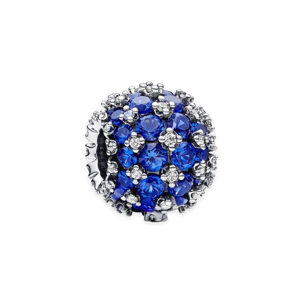 Charm Pandora Pavè Pietre Luminose Blu