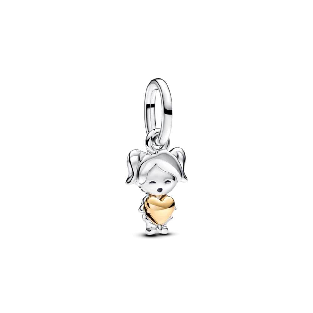 Charm Pandora Pendente Bimba Felice