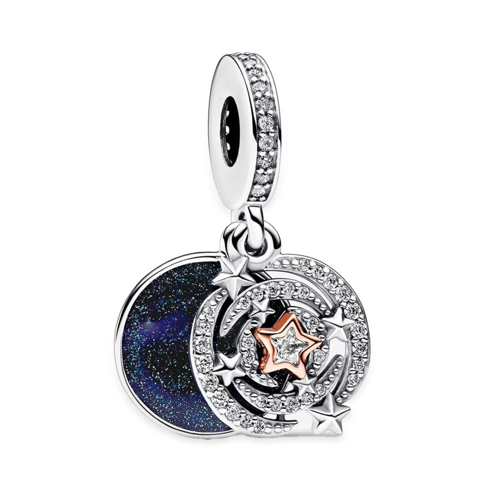 Charm Pandora Pendente Cielo con Stelle Cadenti