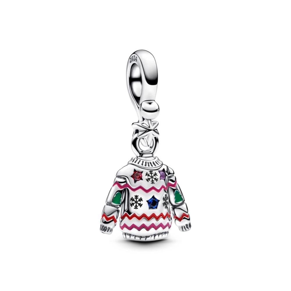 Charm Pandora Pendente Maglione di Natale