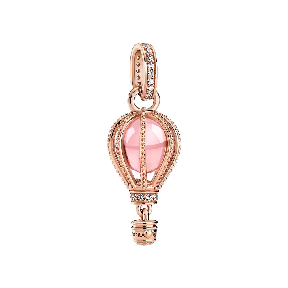 Charm Pandora Pendente Mongolfiera Rosa