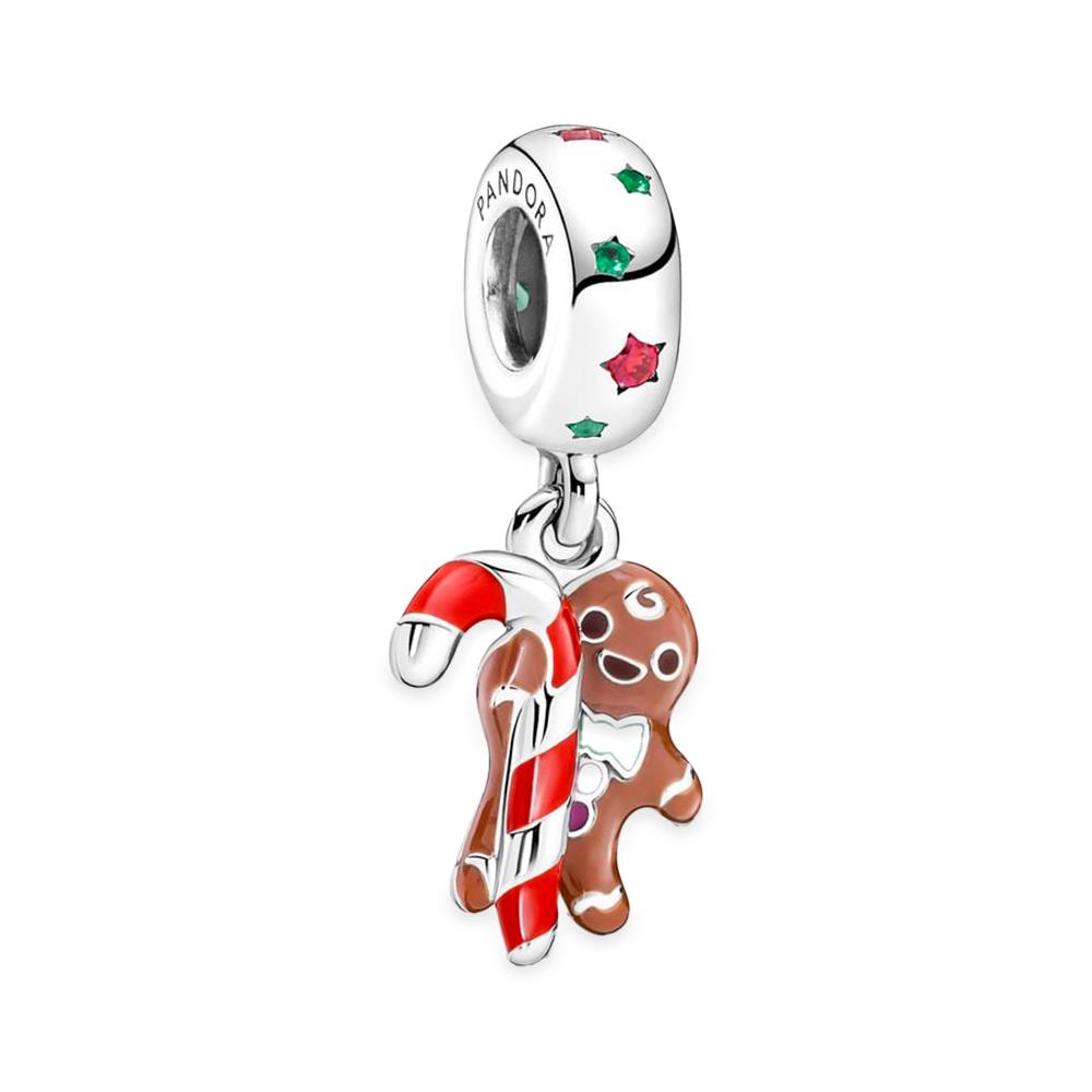Charm Pandora Pendente Omino Pan di Zenzero