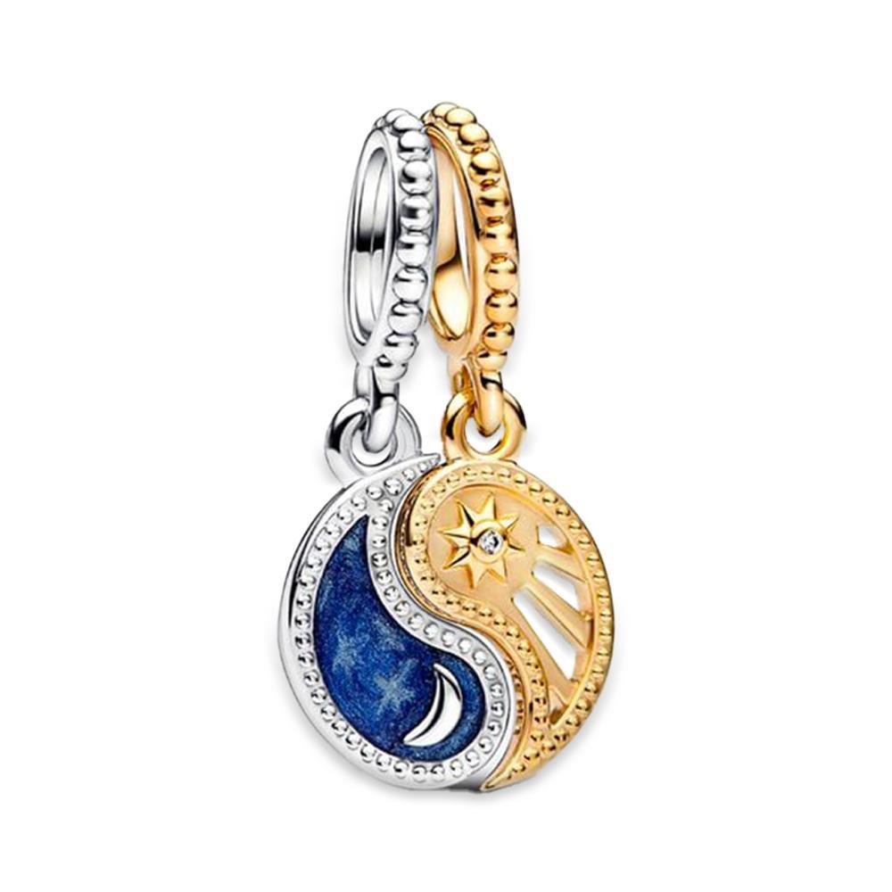 Charm Pandora Pendente Sole e Luna Divisibile