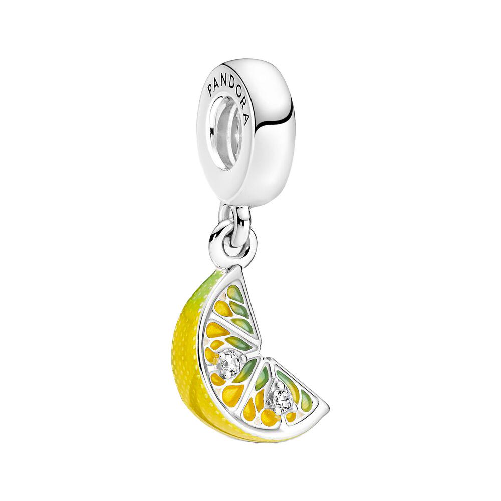 Charm Pandora Pendente Spicchio di Limone