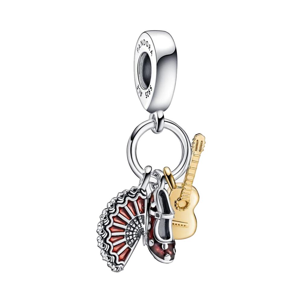 Charm Pandora Pendente Trittico Flamenco