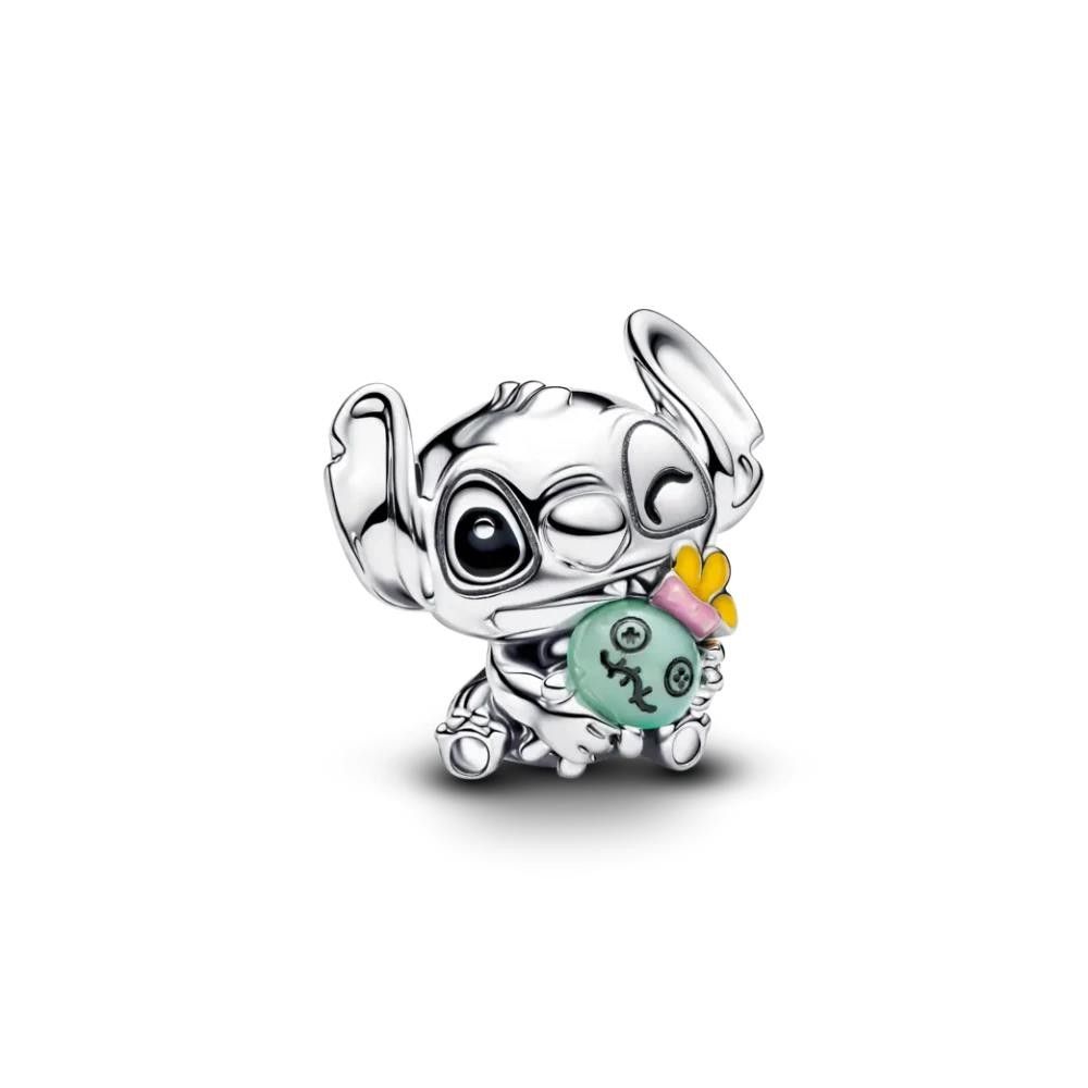 Charm Pandora x Disney, Lilo & Stitch, Stitch con Scrump