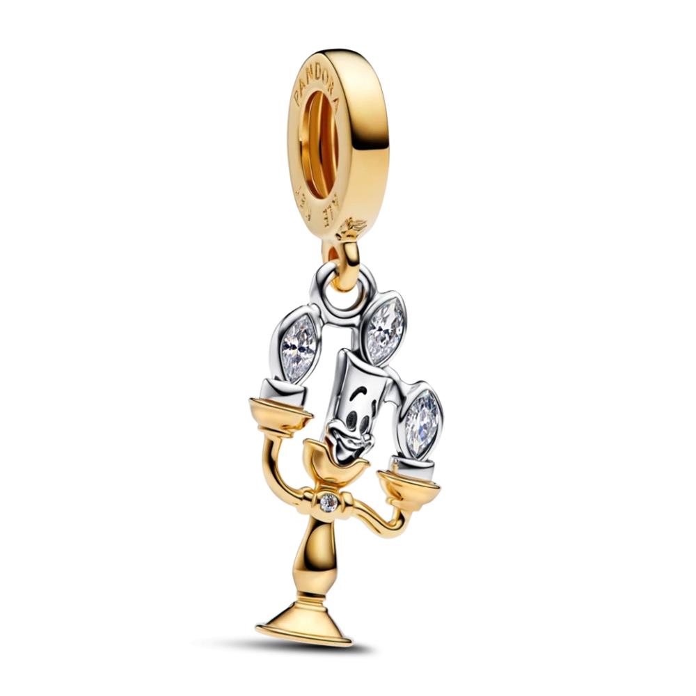 Charm Pandora x Disney "Lumière" La Bella e la Bestia