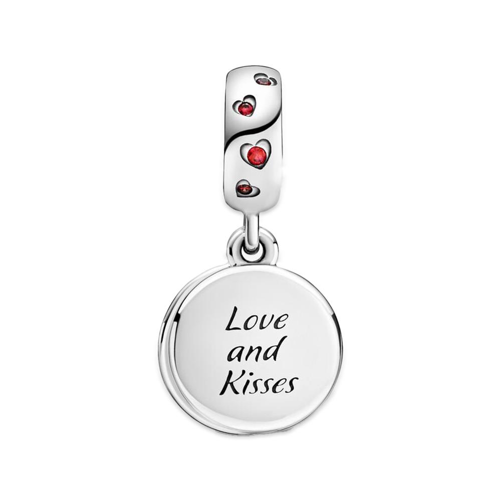 Charm Pandora x Disney, Pendente Mickey Mouse & Minnie Amore e Baci